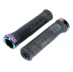 ACID ENDURO grips - translucent black &acute;n&acute; oilslick C 94823