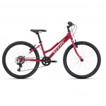 CTM MONY 24 laste jalgratas &ndash; burgundia 225.030