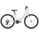 CTM MISSY 24 laste jalgratas &ndash; matt hele roosa / valge 225.032