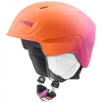 UVEX MANIC PRO PINK-ORANGE MET MAT kiiver UV5662249834235