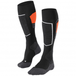 FALKE SK4 sokid &ndash; must/oranž 16550300839_41