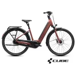 CUBE SUPREME HYBRID HYBRID COMFORT PRO 600 28 elektriline linnajalgratas - burgundia ja klaret 2027 1114210_42