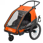 CUBE DOUBLE CMPT X ACTIONTEAM laste haagis - oranž C 12846