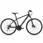 DRAG GRAND CANYON TE 28" jalgratas &ndash; tumehall / roheline 01-01001749