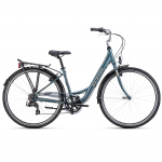 CTM Nancy 700C naiste jalgratas - matt hall roheline / helekuld 225.251