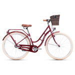 CTM SUMMER CITY 28" naiste jalgratas &ndash; punane 225.253