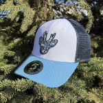 STIRNU BUKS Kaardus Trucker Cap FIVESTARS &ndash; Hele sinine 2BUKS_FSC_2025.55