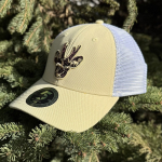 STIRNU BUKS Kaardus Trucker Cap FIVESTARS &ndash; Beež/Valge 4BUKS_FSC_2025.55