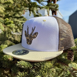 STIRNU BUKS Flat Cap FIVESTARS beige/brown 5BUKS_FSC_2025.55