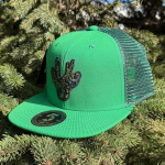 STIRNU BUKS Flat Cap FIVESTARS green 6BUKS_FSC_2025.55