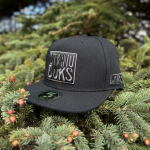 STIRNU BUKS Flat Cap FIVESTARS &ndash; Black Edition BUKS_FSC_7.55