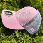 STIRNU BUKS Kaardus Trucker Cap FIVESTARS &ndash; Roosa/Valge 8BUKS_FSC_2025.57