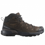 SALOMON X ULTRA 360 NAHAST MID GORE-TEX matkasaapad - tumepruun/must L47570900270