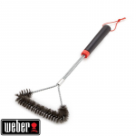 WEBER kolmnurkne grillihari &ndash; 46 cm, roostevabast terasest harjased, 6278 6278