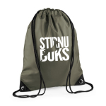 STIRNU BUKS drawstring bag 11L - green SB-SM-ZALA58279