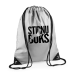 STIRNU BUKS drawstring bag 11L - silver SB-SM-SUDRABA58281