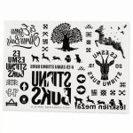 STIRNU BUKS Tattoo pack Tattoo-stirnubuks