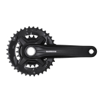 SHIMANO FC-MT210 v&auml;ntade komplekt 2x9 &ndash; 46-30 must EFCMT210EX60XL