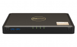 QNAP TBS-464 NAS Desktop Intel&reg; Celeron&reg; N5105 8 GB DDR4 0 TB QNAP Turbo System Black