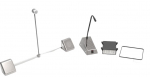 Contacta STS-K060 - Intercom slimline bridge bar system