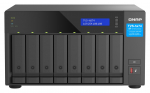 QNAP TVS-h874 NAS Tower Intel&reg; Core™ i5 i5-12400 32 GB DDR4 0 TB QuTS hero Black