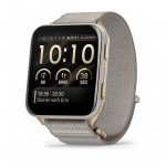 Garmin Venu X1 5.08 cm (2") AMOLED Digital 448 x 486 pixels Touchscreen Gold, Titanium Wi-Fi GPS (satellite)