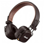 Belaidės ausinės Marshall Major IV On-Ear Bluetooth rudos
