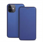 Dėklas Book Elegance tamsiai mėlynas