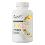 OstroVit Vitamin D3 4000 IU | D3 vitamiin 120 kapslit