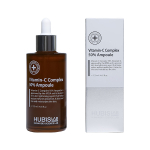 HUBISLAB Vitamin-C Complex 50% Ampoule | Intensiivne C-vitamiini ampull helenduse ja &uuml;htlase nahatooni jaoks, 120 ml