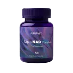 Junovit Lipo NAD Complete | Liposoomne NAD+ koos niatsiiniga 50 kapslit