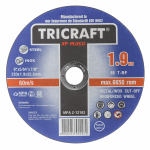 TRICRAFT XP Plus II terase l&otilde;ikeketas &ndash; 230 &times; 1.9 &times; 22.2 mm (metall/INOX)