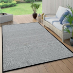 ARSUK Outdoor Rug Waterproof, 210x150cm