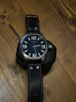 Oozoo Basic Line watch with leather strap with a diameter of 47 mm C1054