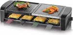 Severin Raclette Party Grill with Natural Grill Stone