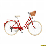Classic Elegance 7 28'' Women's City Bike, Red