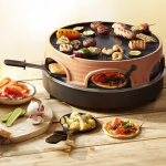 Emerio Pizza Oven, Pizzarette the Original, 3 in 1 Pizza Raclette Grill