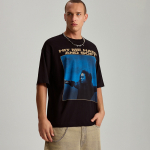 Tr&uuml;kisega T-s&auml;rk Billie Eilish Hit Me Hard and Soft