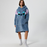 Kapuutsiga hommikumantel Stitch