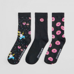 3 paari pika s&auml;&auml;rega sokke The Simpsons