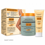 Tselluliidivastane mask - Soe valem, GUAM Fir / 1 kg + geel 250 ml