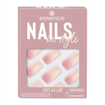 Essence Cosmetics Nails In Style U&ntilde;as Artificiales 16-Caf&eacute; Au Lait 12 U
