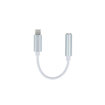 Setty adapter Lightning - 3,5mm audiopesa valge