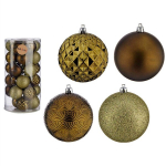 SET OF 30 PVC BALLS 8CM OLIVE GREEN