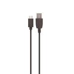 Setty USB-kaabel 1m 2A micro USB must R