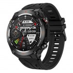 Colmi V75 nutikell, GPS, Bluetooth k&otilde;ned, tervise j&auml;lgimine, spordirežiimid, must
