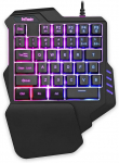 RedThunder &uuml;he k&auml;e m&auml;nguklaviatuur, RGB taustvalgus, 35 klahvi, mini m&auml;ngukontroller (G92-RGB)