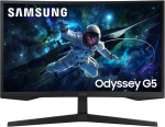 Samsung Odyssey G55C 27" WQHD kumer m&auml;ngumonitor 165Hz 1000R VA FreeSync HDR10