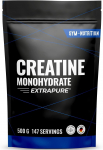 Gym Nutrition kreatiinmonoh&uuml;draat 500 g, mikroniseeritud, 100% vegan