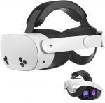 Maecker VR Elite rihm Meta Quest 3S/3 jaoks, mugav ja stabiilne originaalrihma asendus (HS01-Q3-BW)